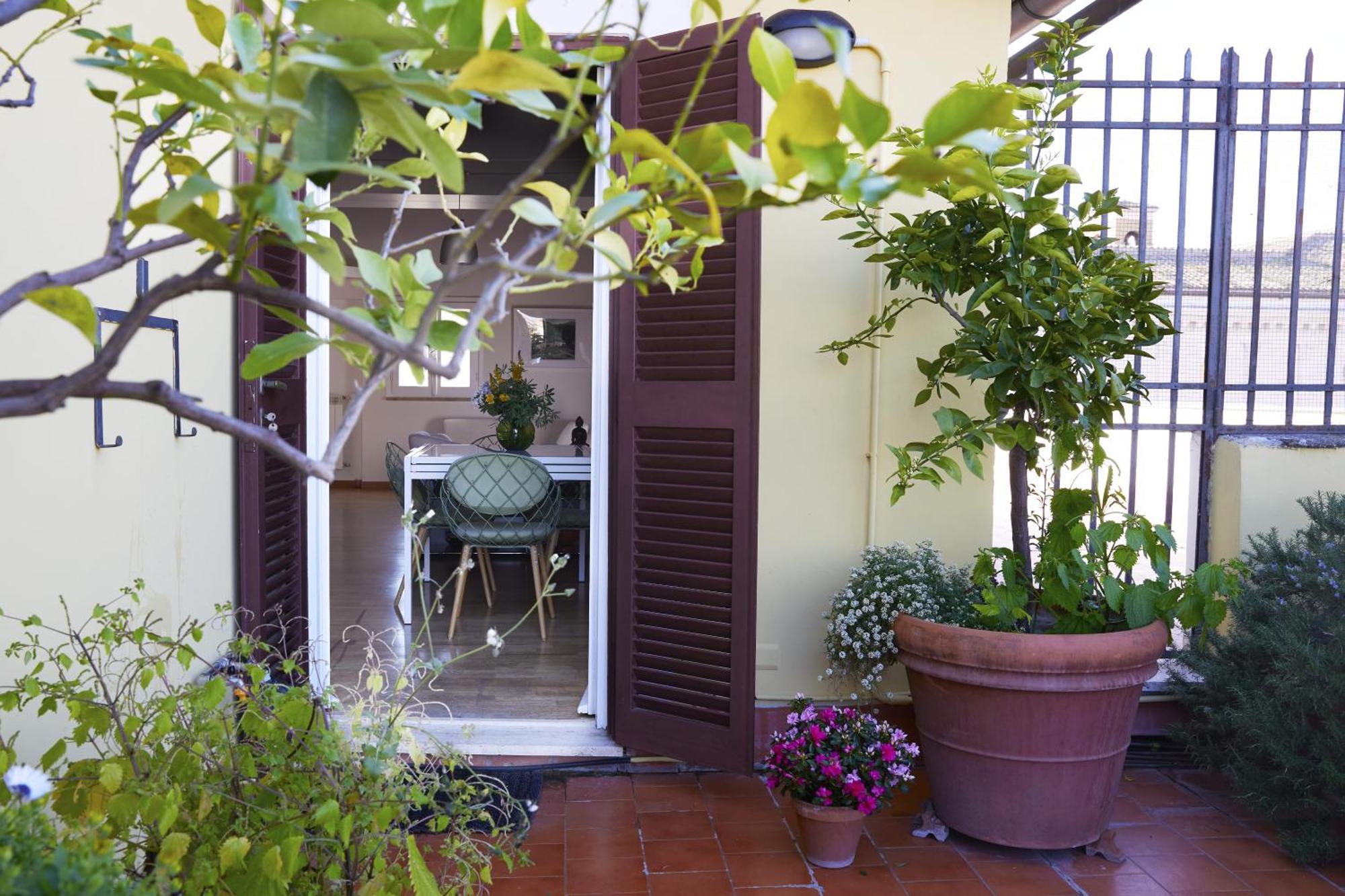 Trasteverehome - Attic Terrace Center Of Rome Baroque Exterior foto